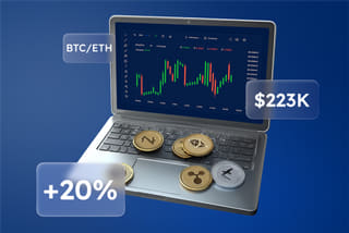Technology visualisation of an AI automated trading system on DzPlatform
